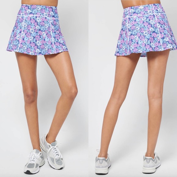 L*SPACE Soren Top Bad And Bogey Skort Set In Oopsie Daisy Size Small New - Picture 3 of 16